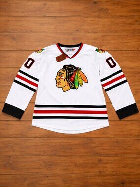 Chicago Blackhawks Hockey Griswold Jersey Men’s M White NWT UNLC NHL Style